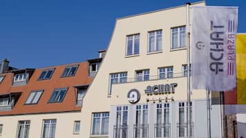 Fassade der Unterkunft