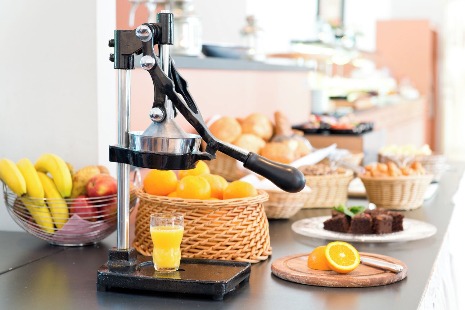 daily buffet breakfast (eur 21 per person)
