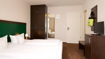 Allergitestet sengetøy, safe på rommet, skrivebord og barnesenger