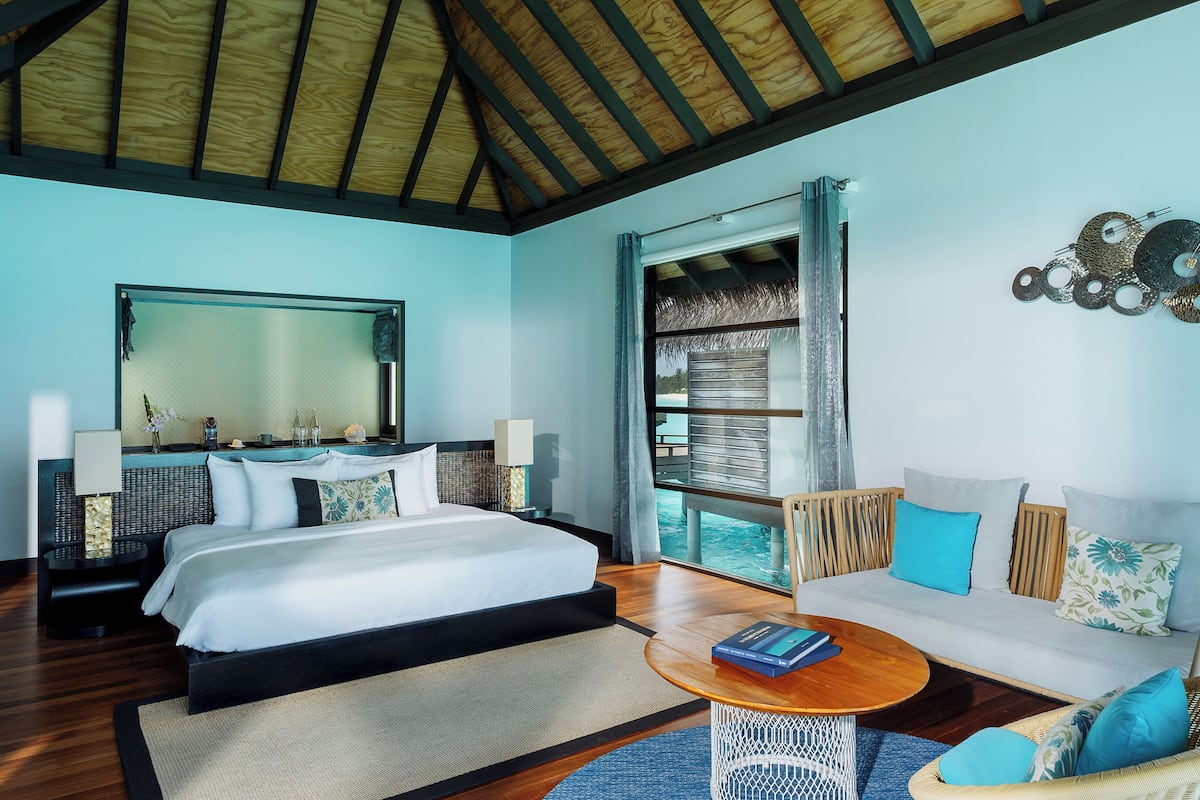 Water Villa | 1 bedroom, Egyptian cotton sheets, premium bedding, down comforters