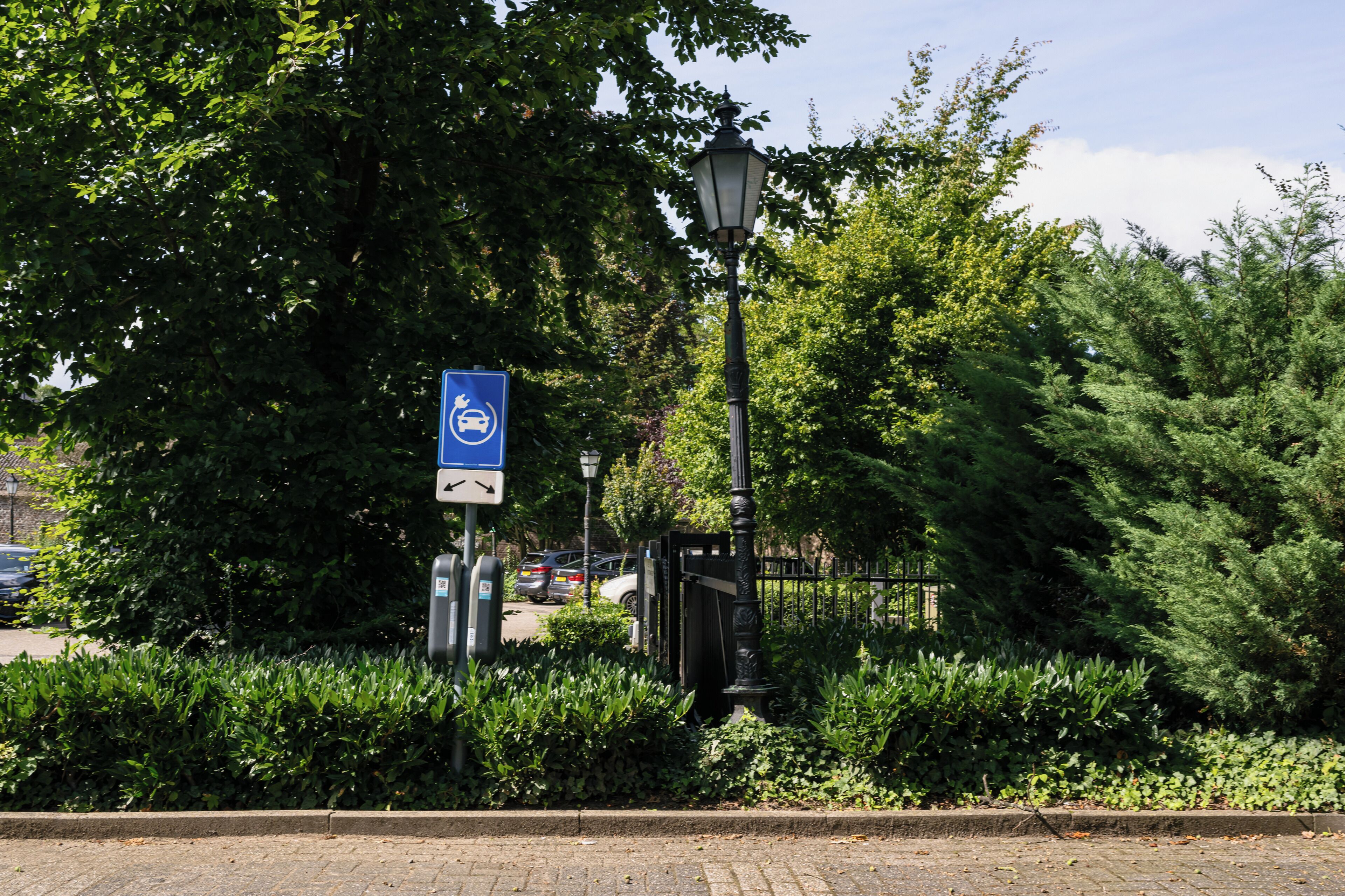 electric vehicle-charging station