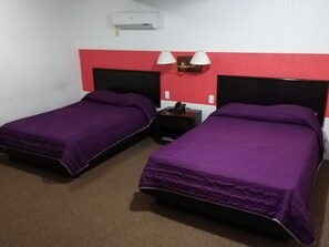 Desk, blackout curtains, iron/ironing board, free WiFi