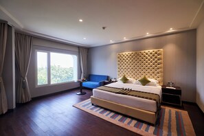 Executive Suite | 1 dormitorio, ropa de cama de alta calidad, colchones viscoelásticos