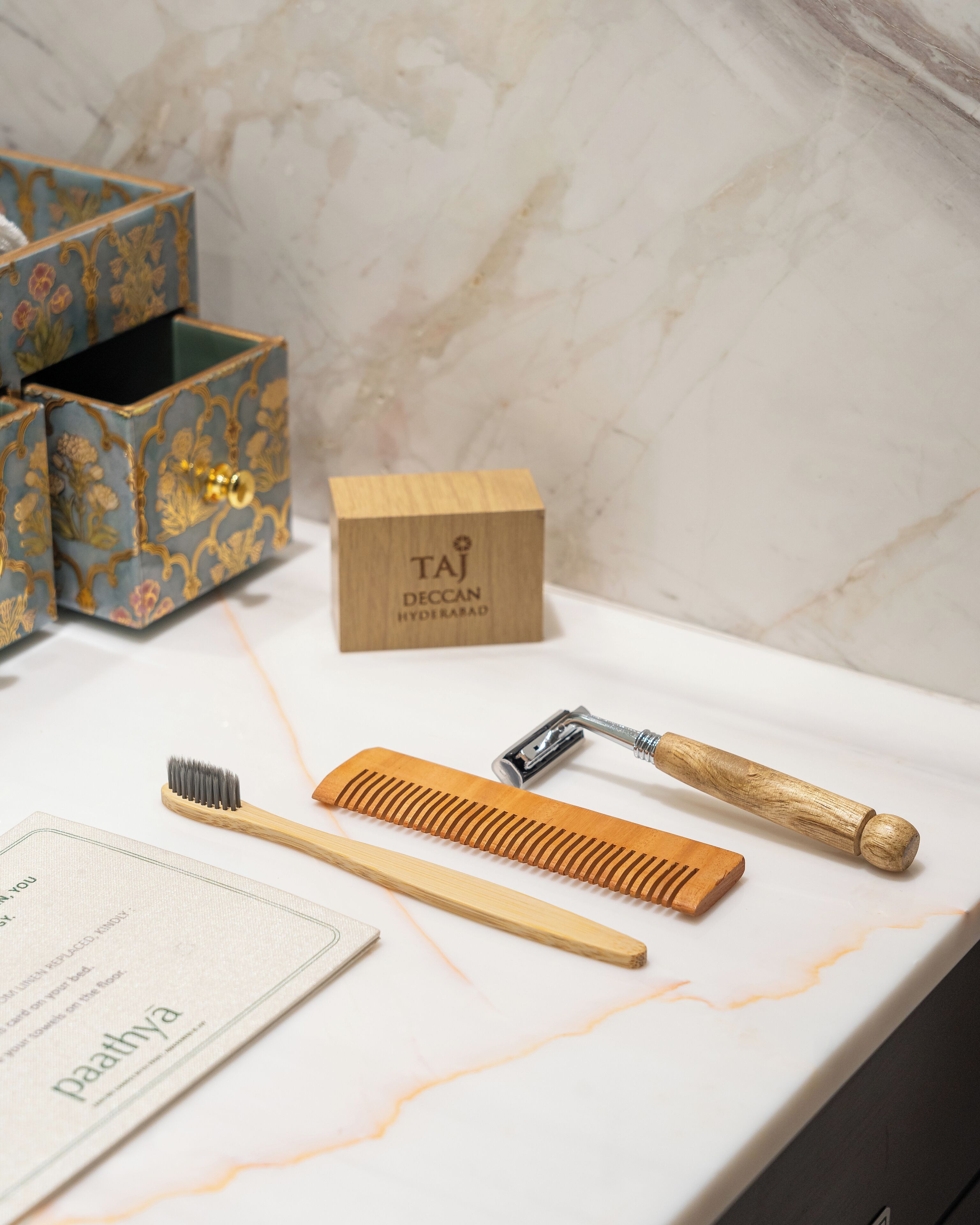 Free toiletries, hair dryer, towels, soap