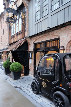 Entrée de l’hébergement