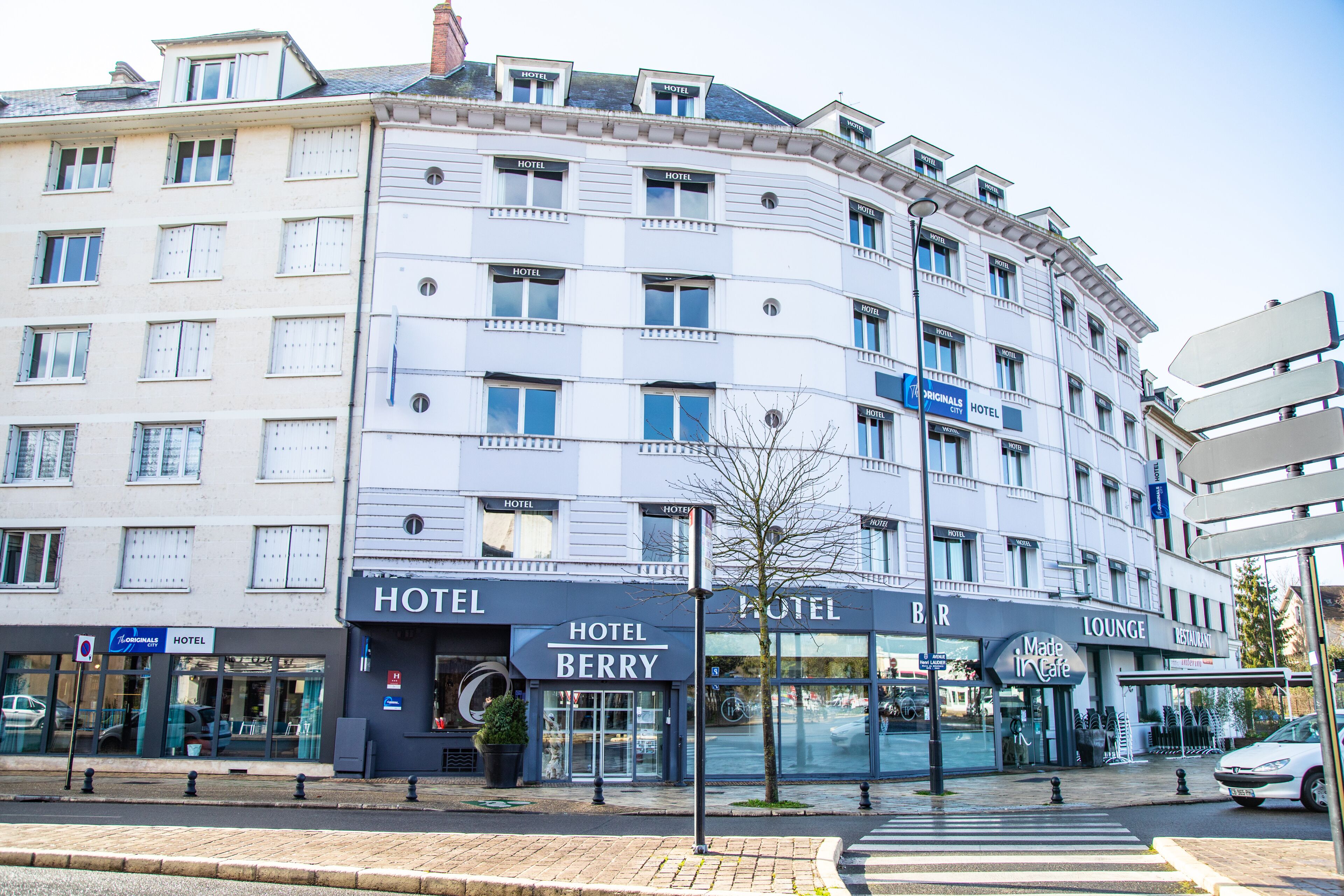 Façade de l’hébergement