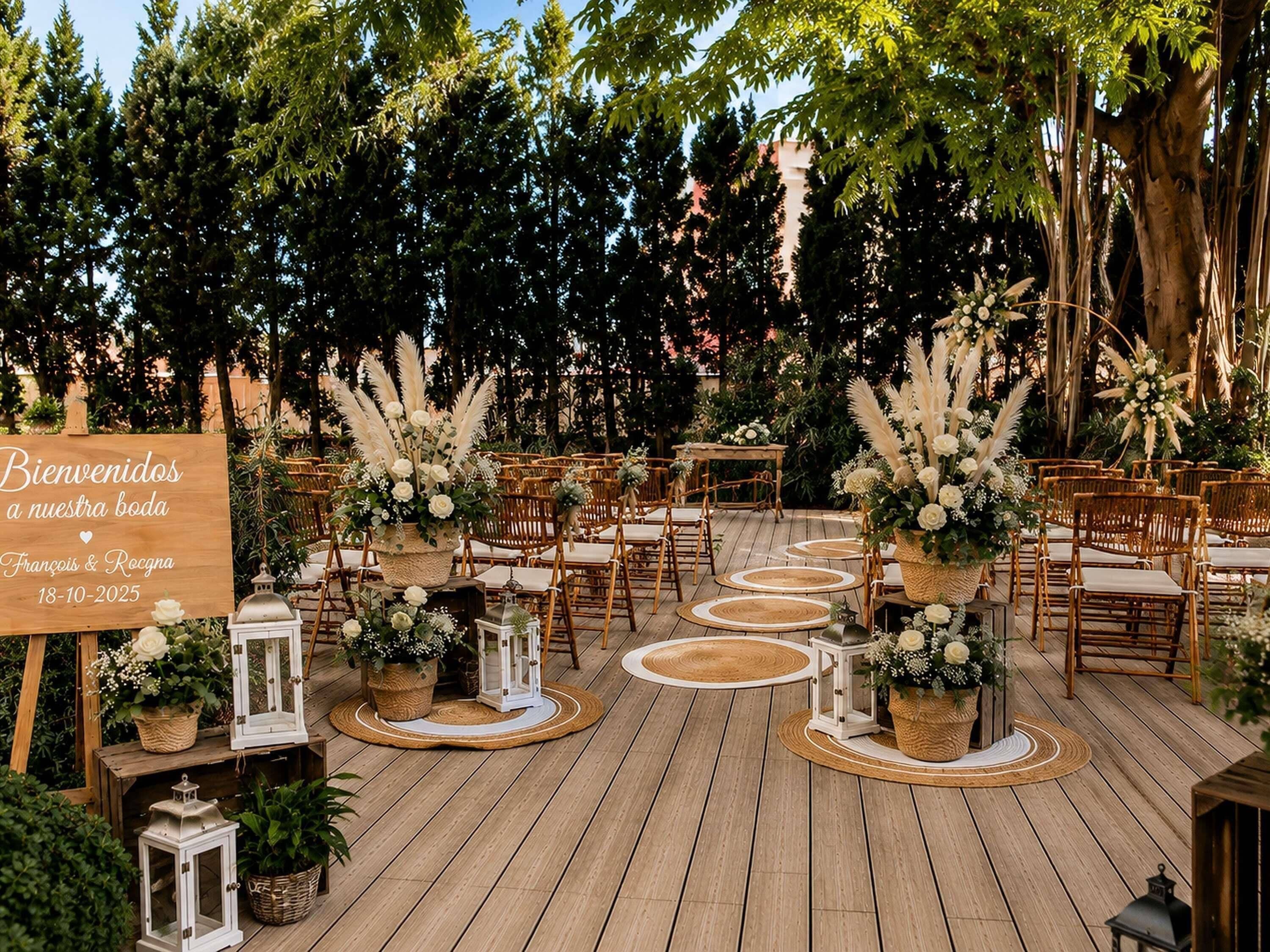 Indoor wedding