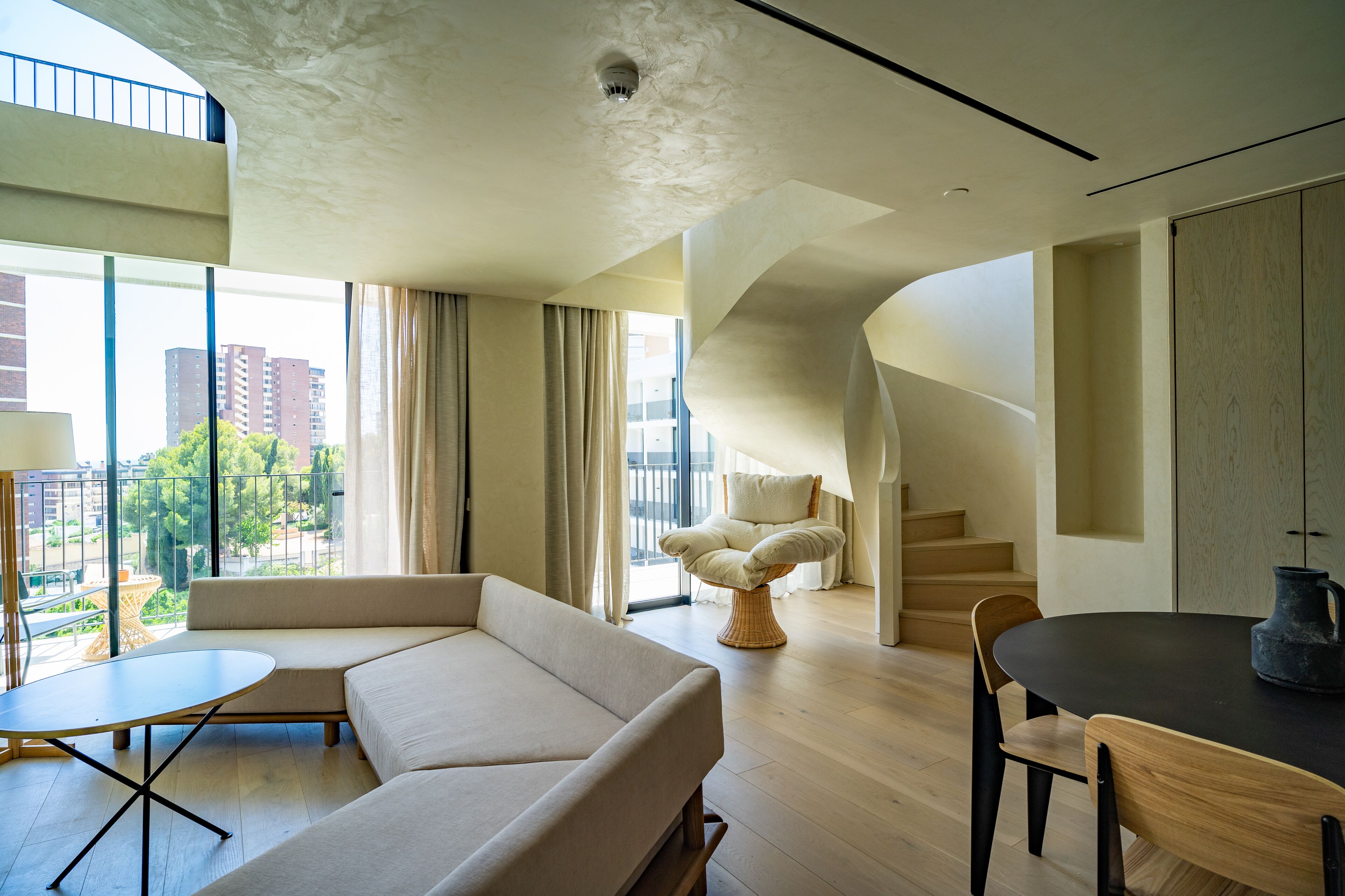 duplex, 1 king bed, terrace | hypo-allergenic bedding, down duvets, memory-foam beds, minibar