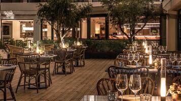 Almoço e jantar, culinária mediterrânea