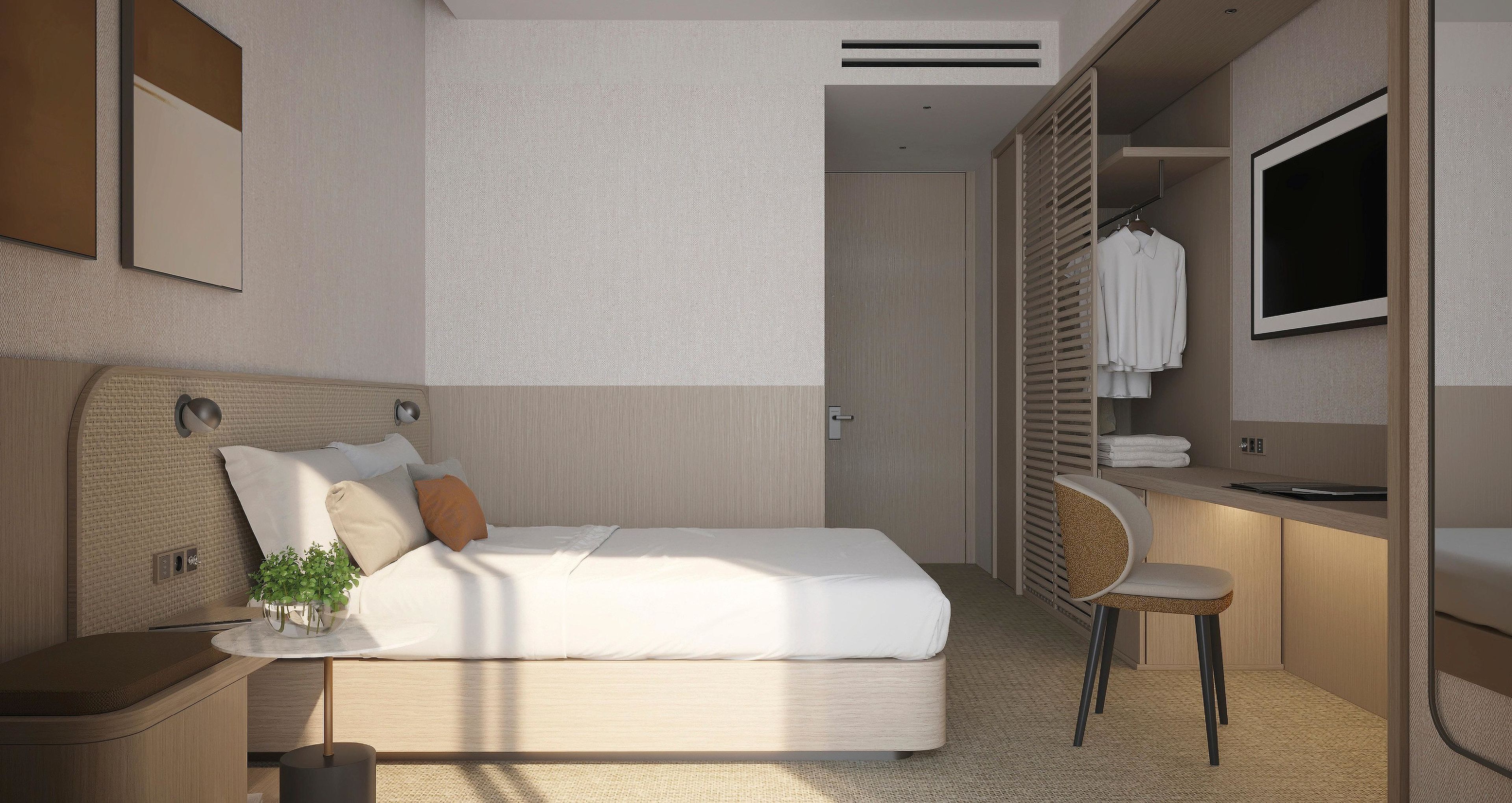 Minibar, blackout drapes, soundproofing, free WiFi