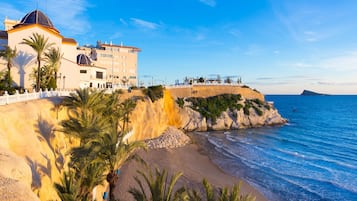 Beach nearby, white sand