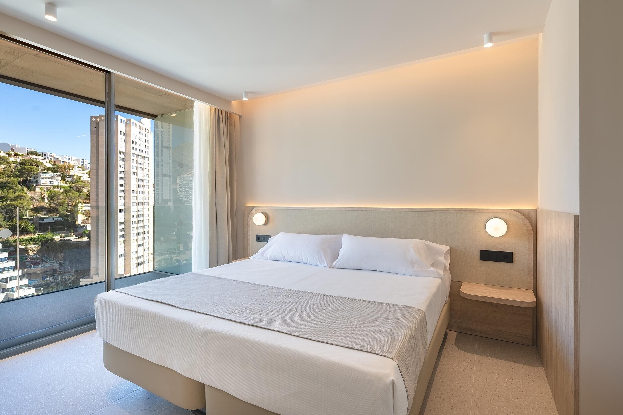 Down comforters, minibar, blackout drapes, soundproofing