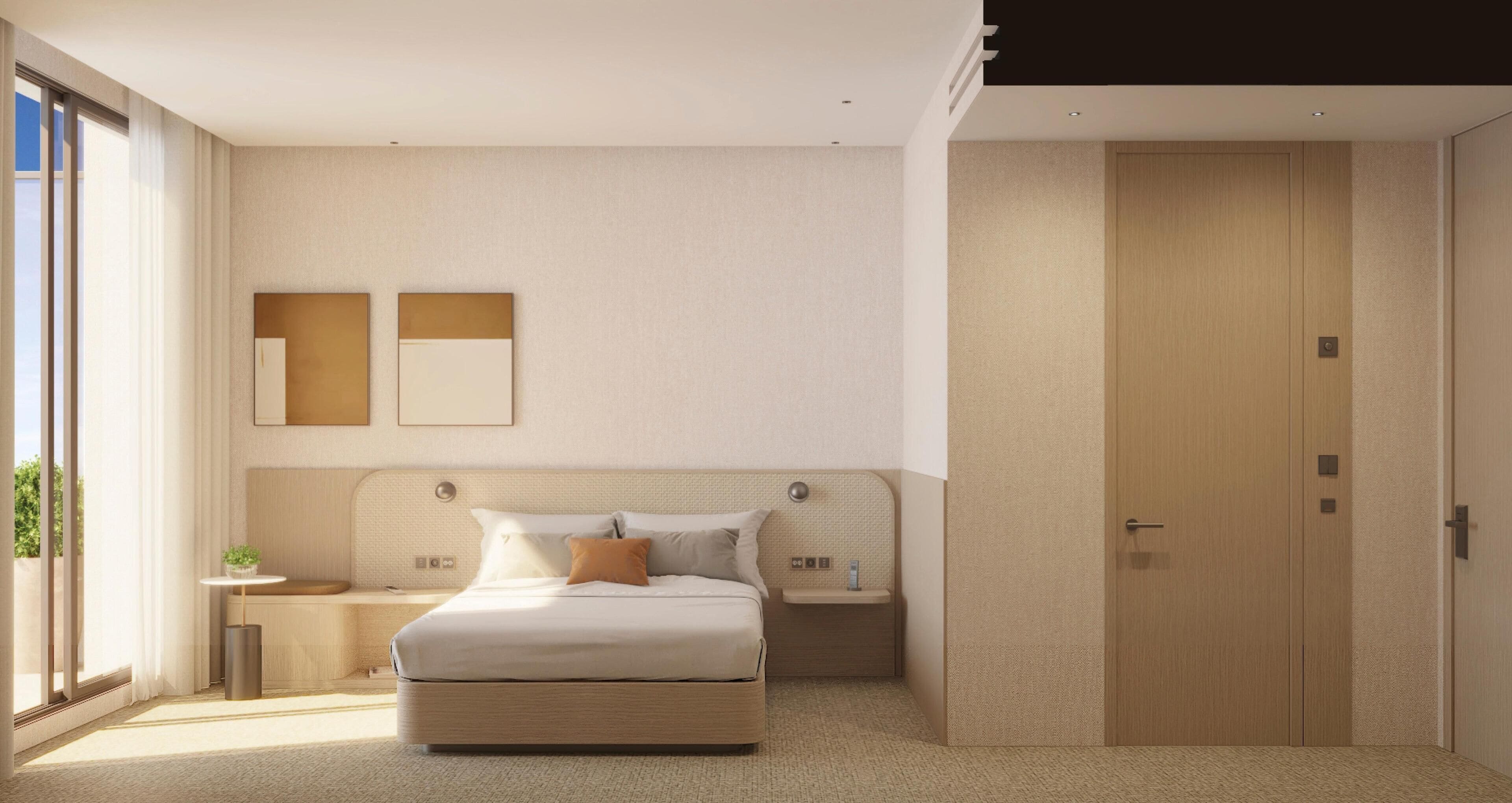 迷你吧、遮光窗帘、隔音、免费 WiFi