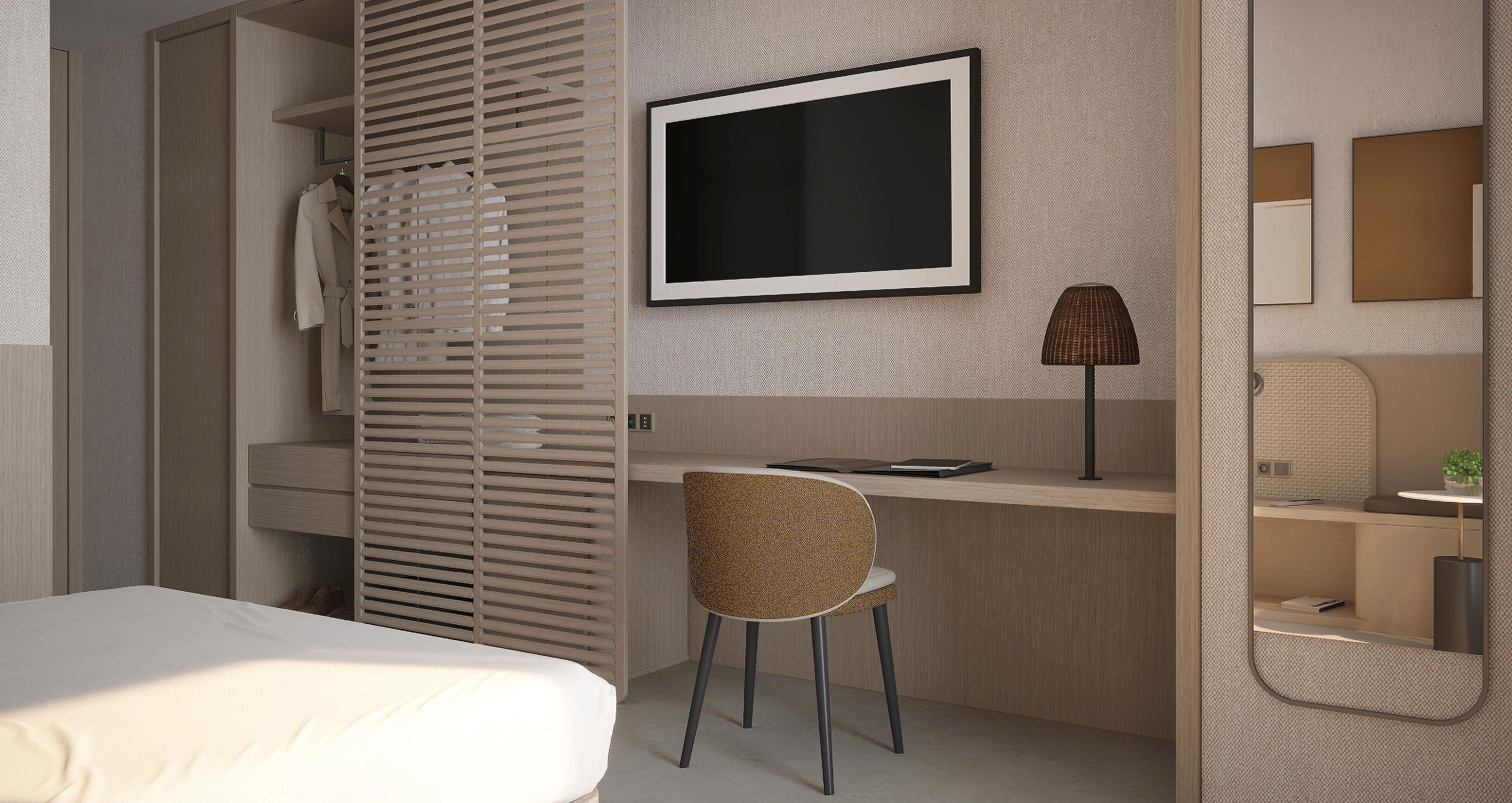 Minibar, cortinas blackout, insonorización y wifi gratis 