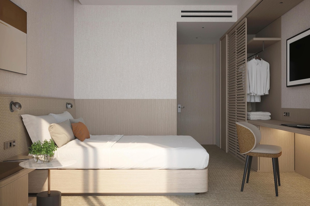 1 dormitori, minibar, cortines opaques i habitacions insonoritzades