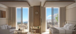 Minibar, rideaux occultants, chambres insonorisées, Wi-Fi gratuit