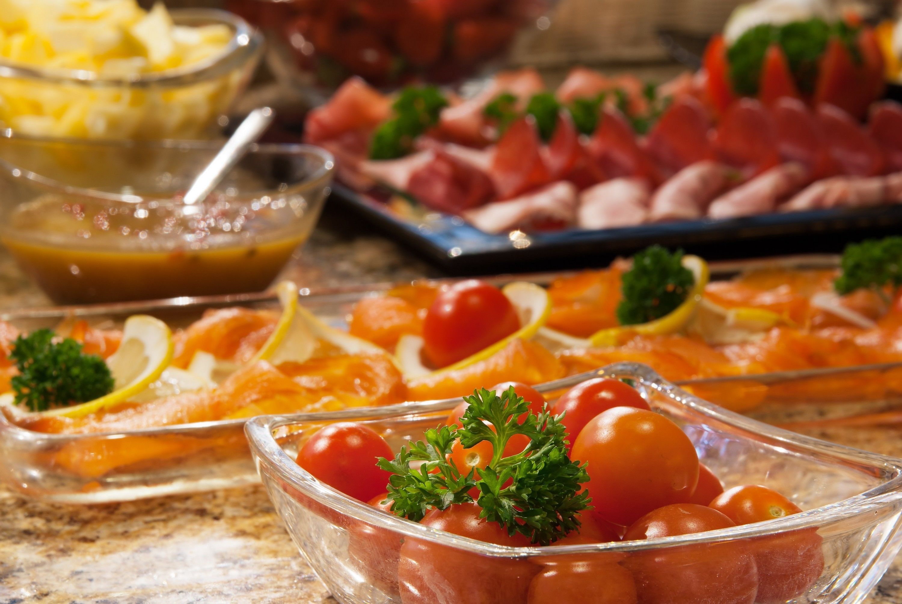 daily buffet breakfast (eur 12.50 per person)