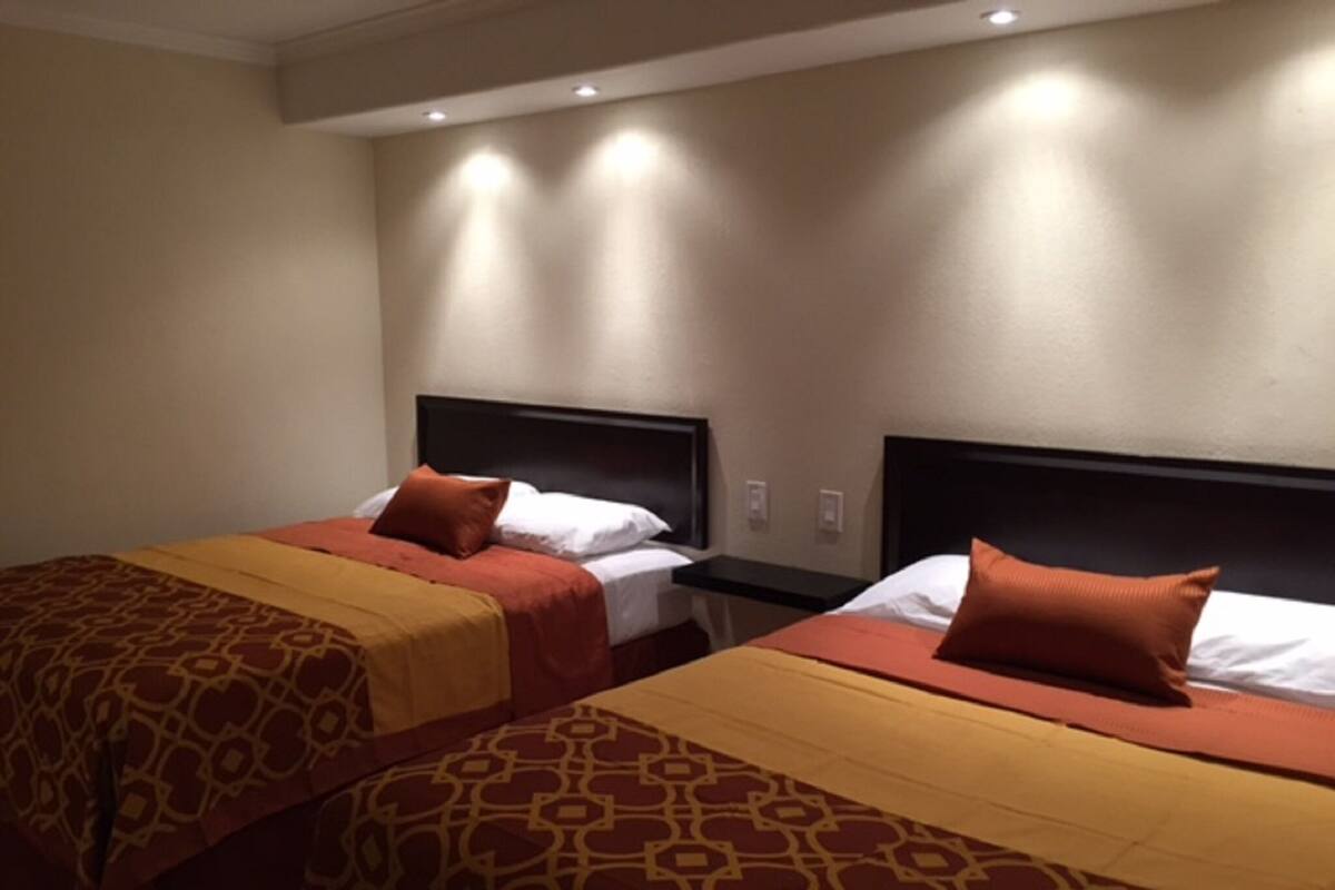 Blackout drapes, iron/ironing board, free WiFi, bed sheets