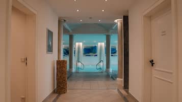 Sauna, massages