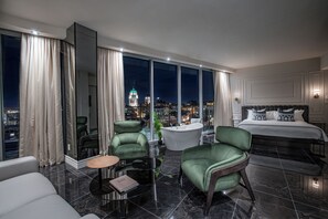 Penthouse 9e Ciel | 고급 침구, 미니바, 객실 내 금고, 책상