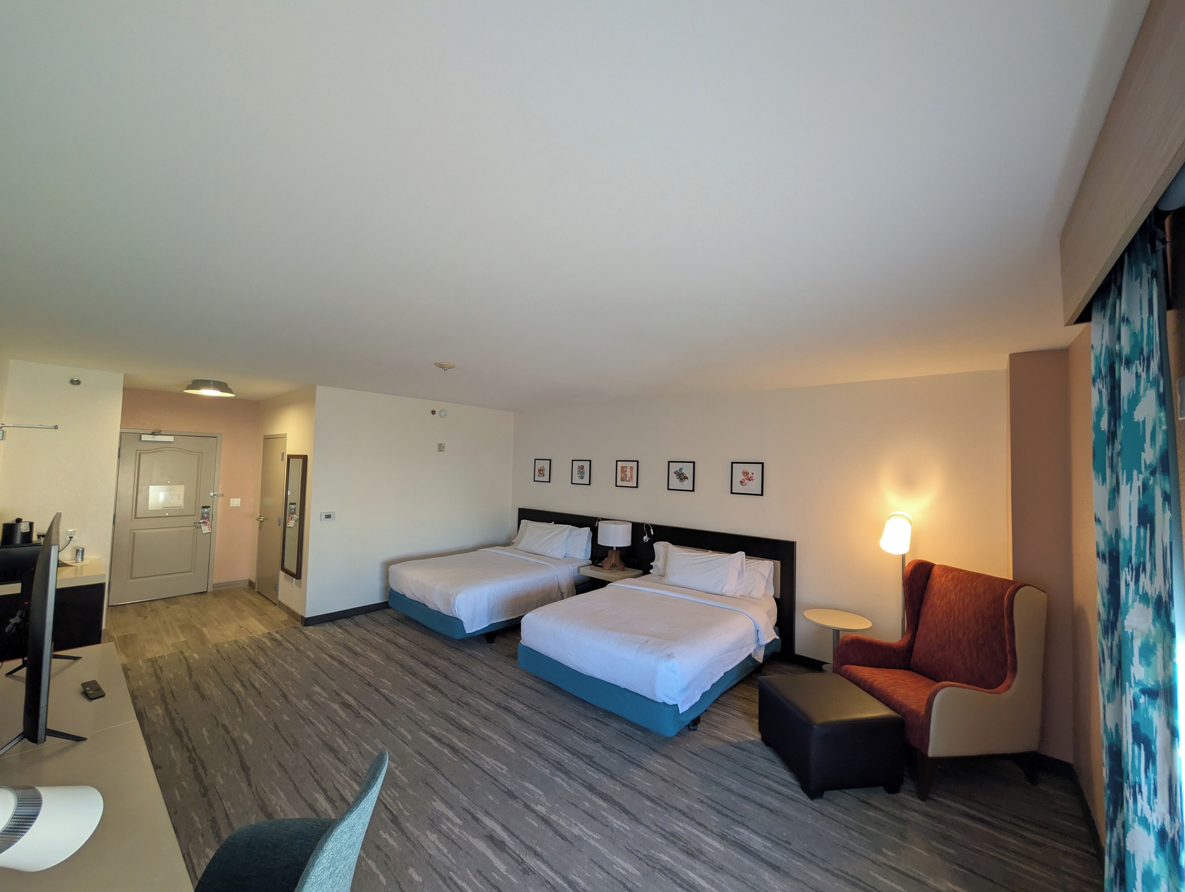 Iron/ironing board, free cots/infant beds, free WiFi, bed sheets