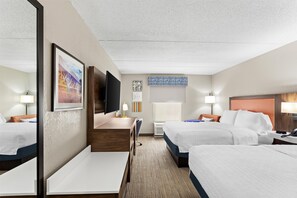Standard Room, 2 Queen Beds | In-room safe, desk, iron/ironing board, free WiFi