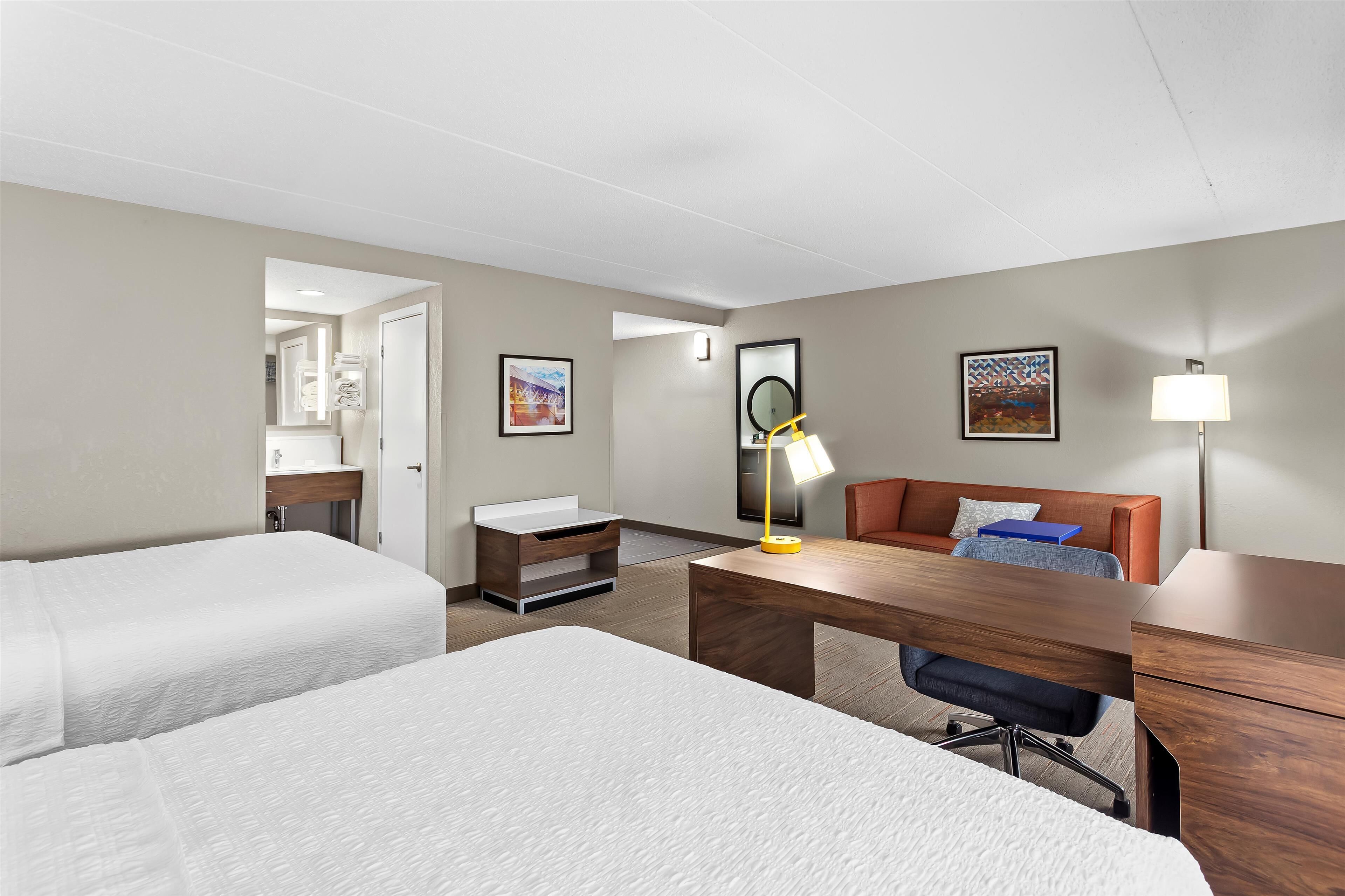 studio, multiple beds | in-room safe, desk, iron/ironing board, free wifi