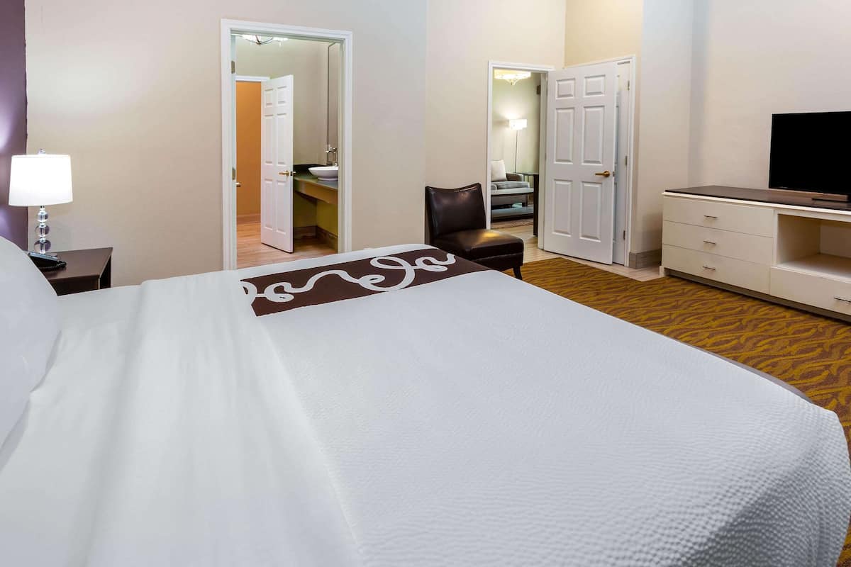 premium bedding, desk, iron/ironing board, free cots/infant beds