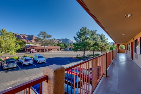 Exterior detail. The Views Inn Sedona