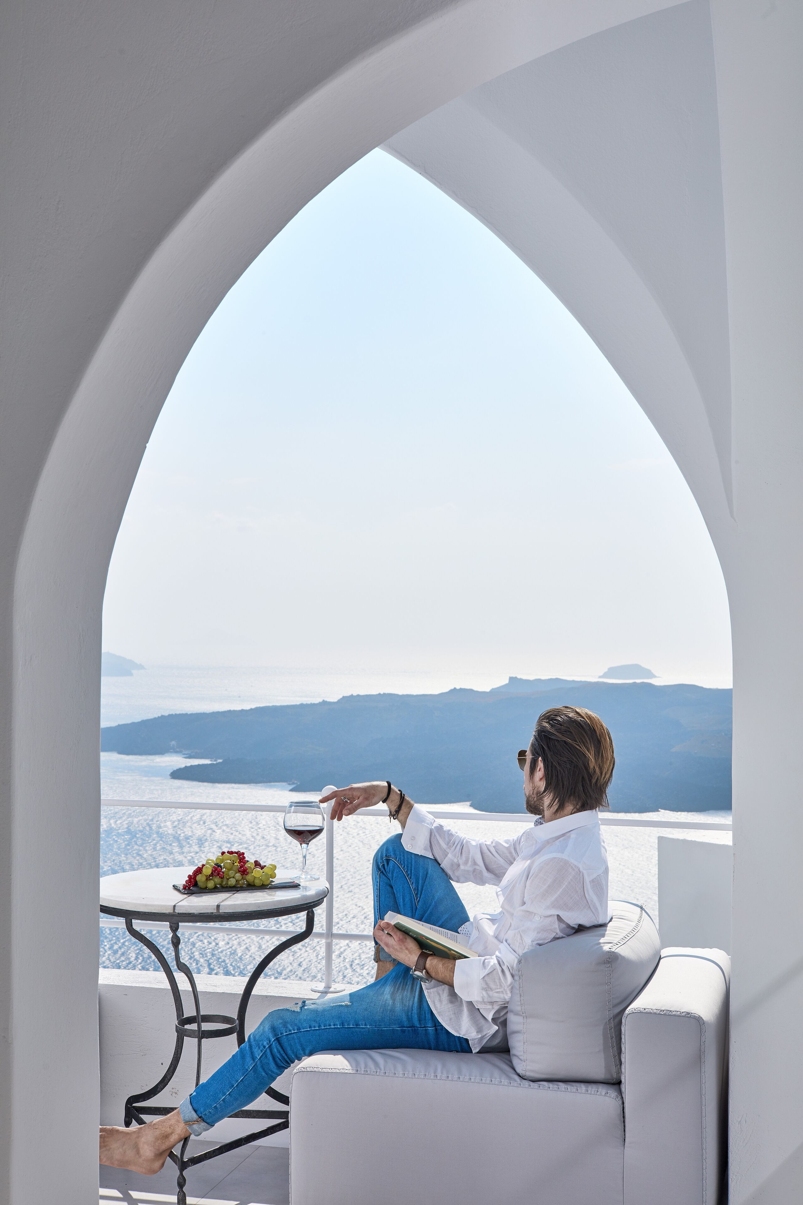 Superior suite | Uitzicht vanaf balkon