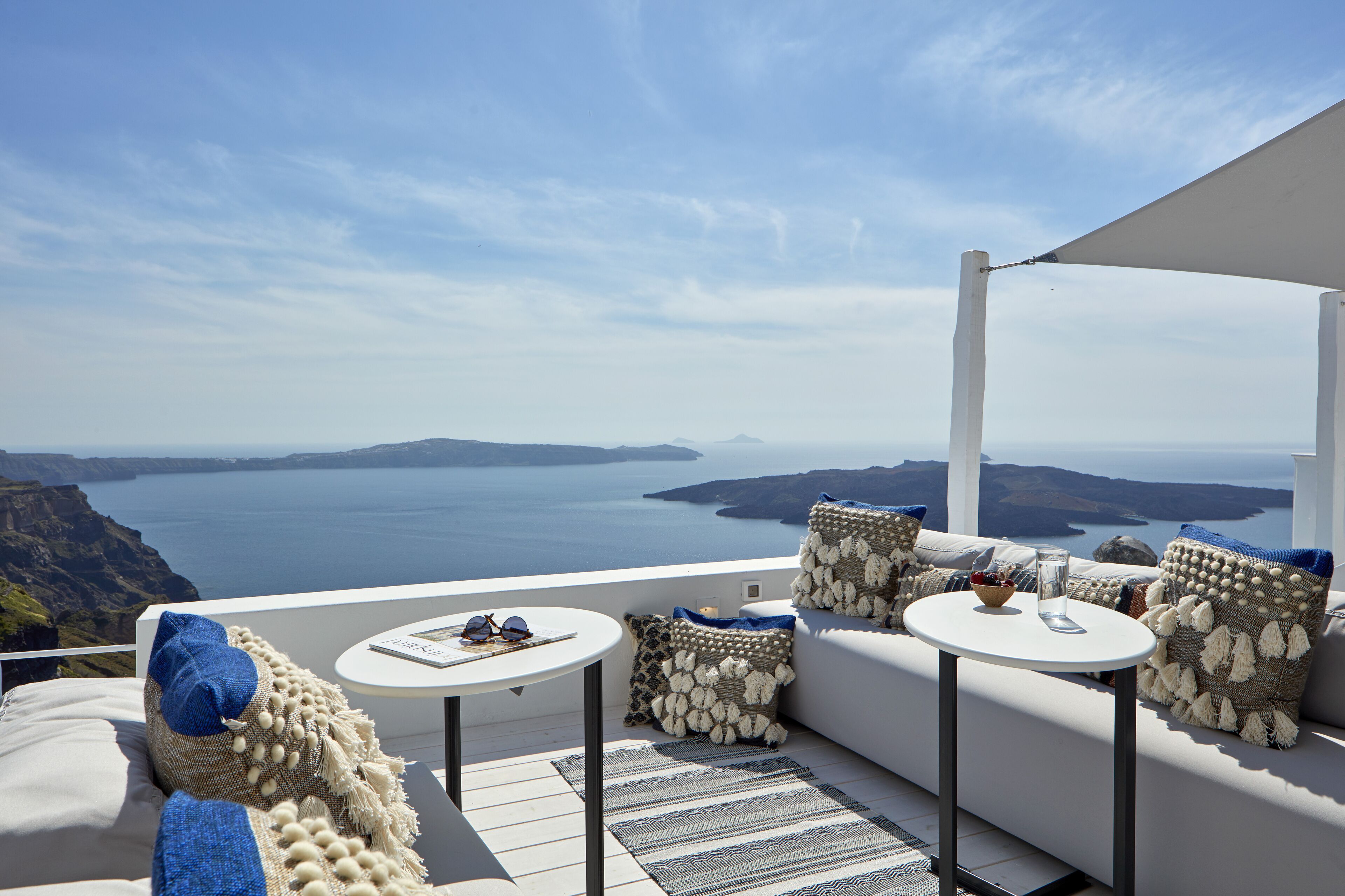 cosmo villa - private sea view from the balcony | balcony view