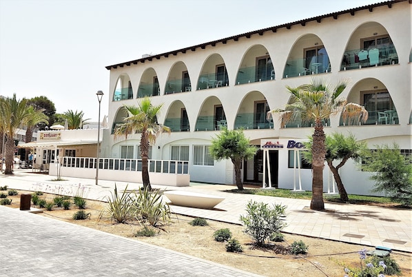 Façade de l’hébergement 