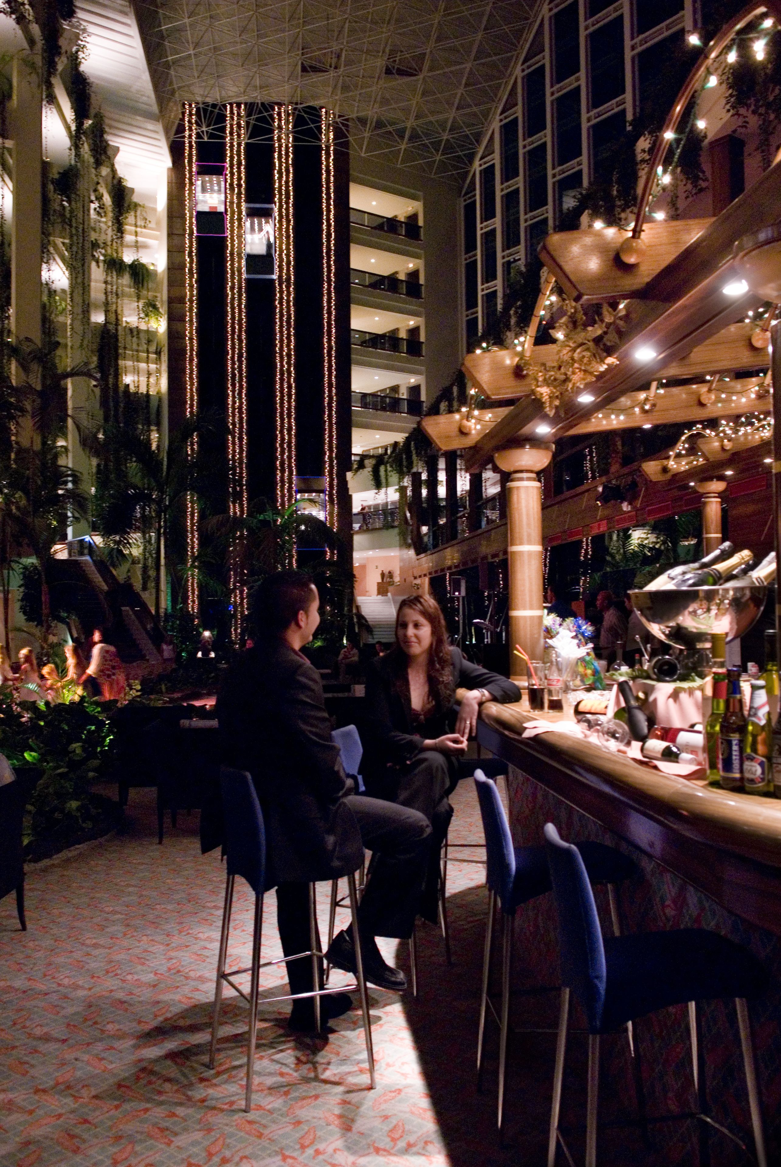 2 bares, bar junto a la piscina