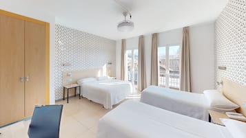 Sistema de insonorización, wifi gratis y ropa de cama