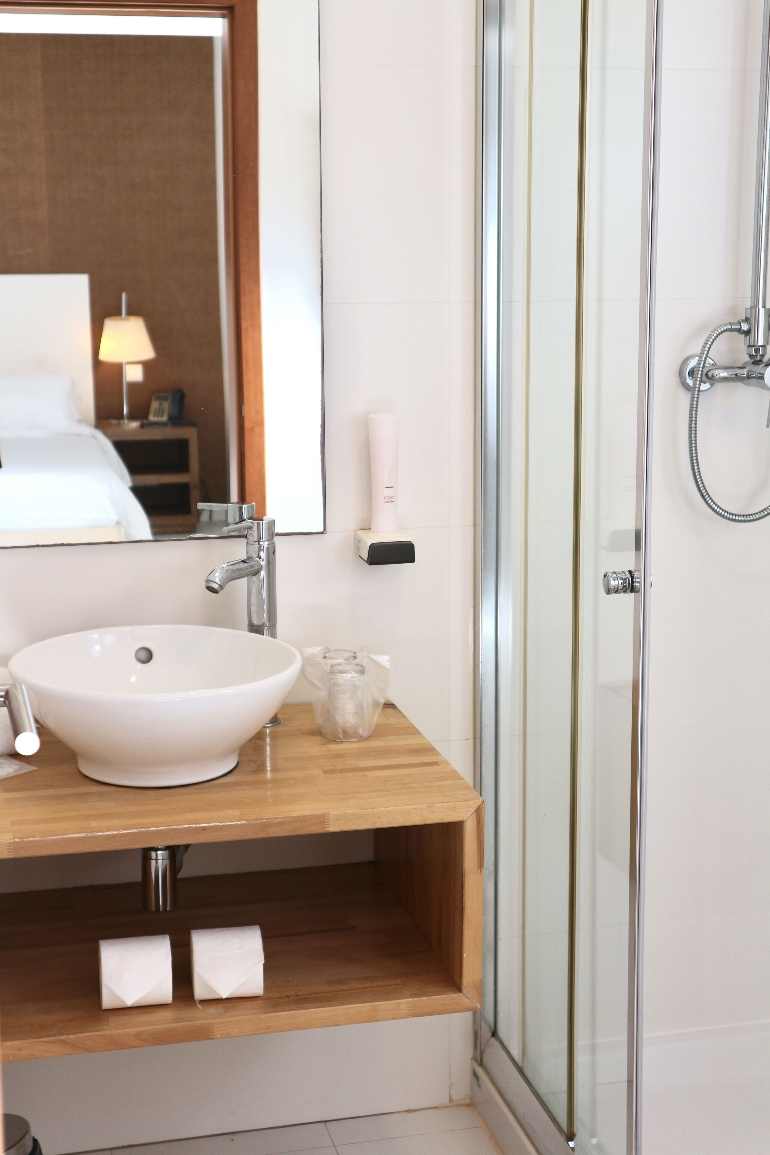 twin room, balcony | bathroom | combined shower/bathtub, rainfall showerhead, free toiletries