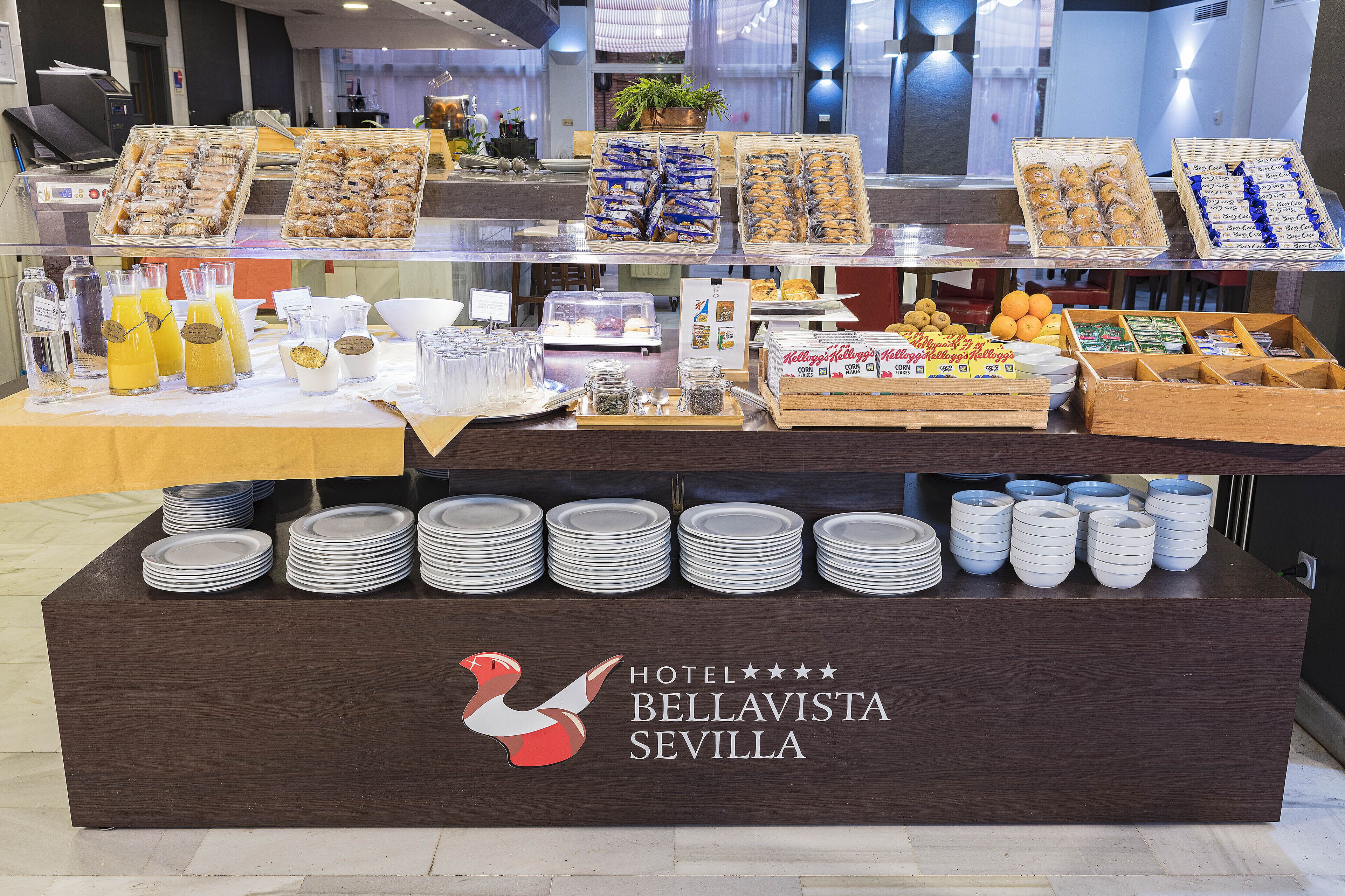 daily buffet breakfast (eur 15 per person)