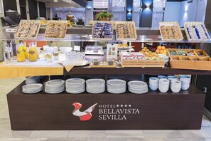 Daily buffet breakfast for a fee
