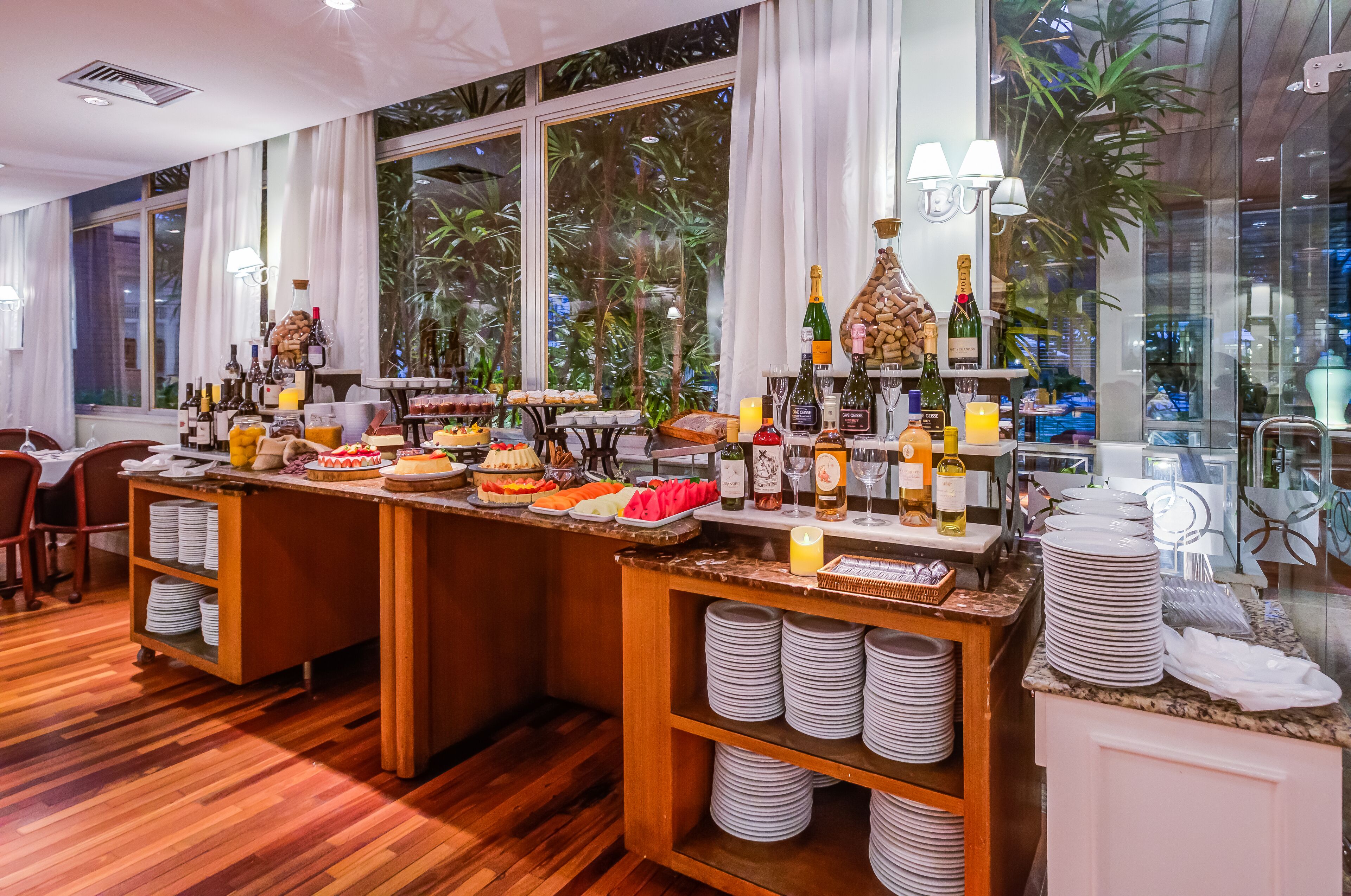 3 restaurantes, cocina brasileña