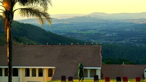 Uitzicht vanuit accommodatie