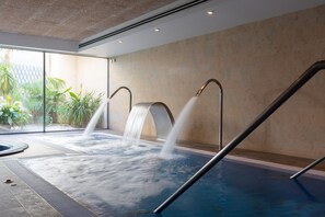 Sauna, hot tub, steam room, Turkish bath/hammam, body treatments - Hotel Aimia (Sóller)