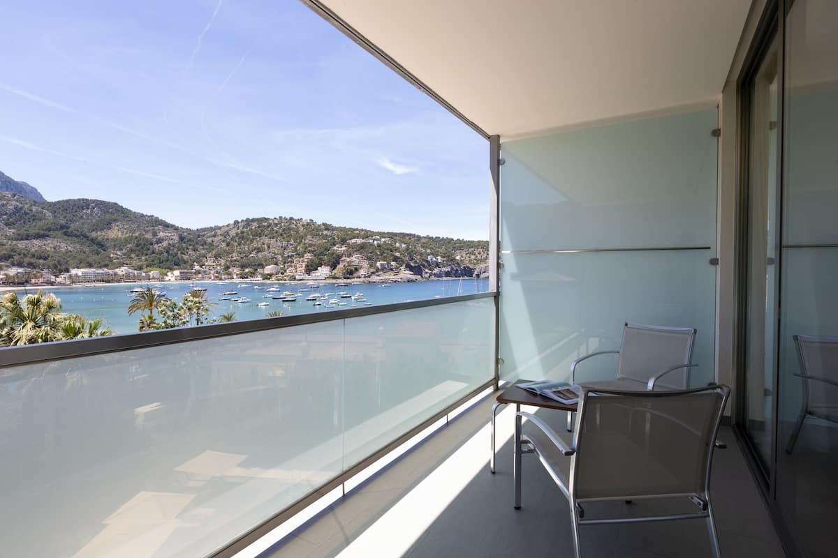 Chambre supérieure, vue partielle sur la mer (Spa Access) | Vue de la chambre