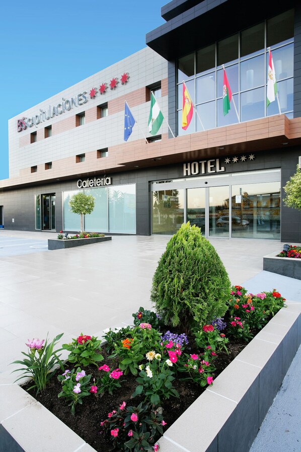 Entrée de l’hébergement