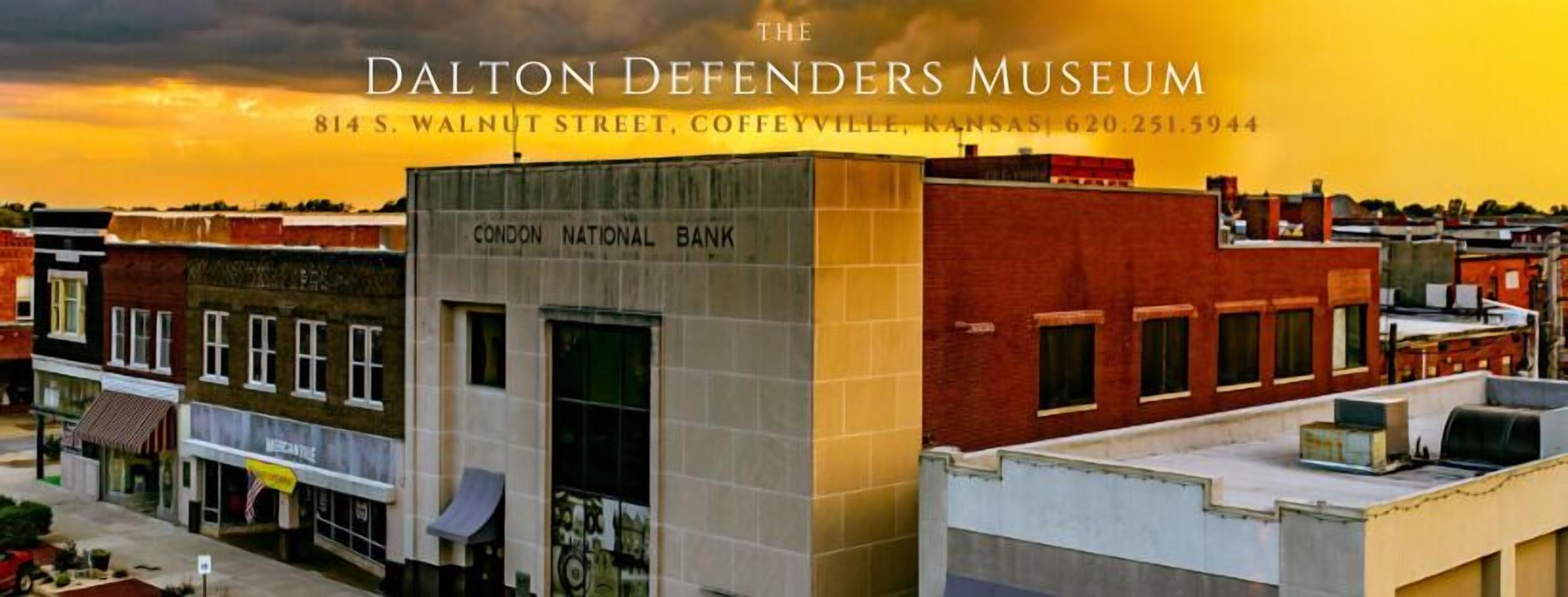 The Dalton Defenders Museum at 814 S. Walnut Street, Coffeyville, Kansas.