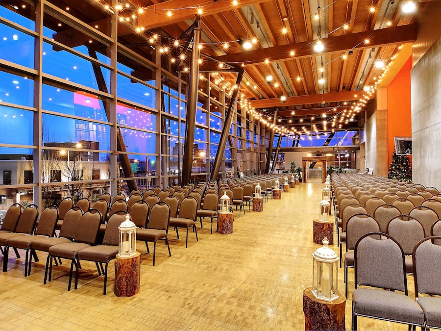 Innenbereich für Hochzeiten