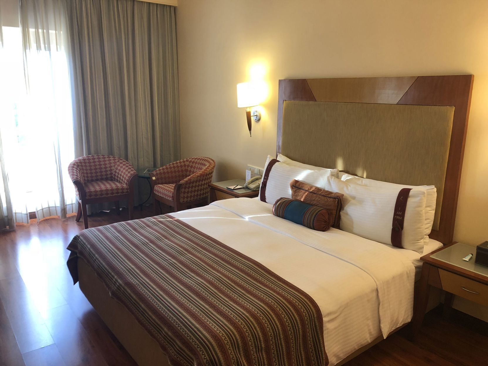 Egyptian cotton sheets, premium bedding, minibar, in-room safe