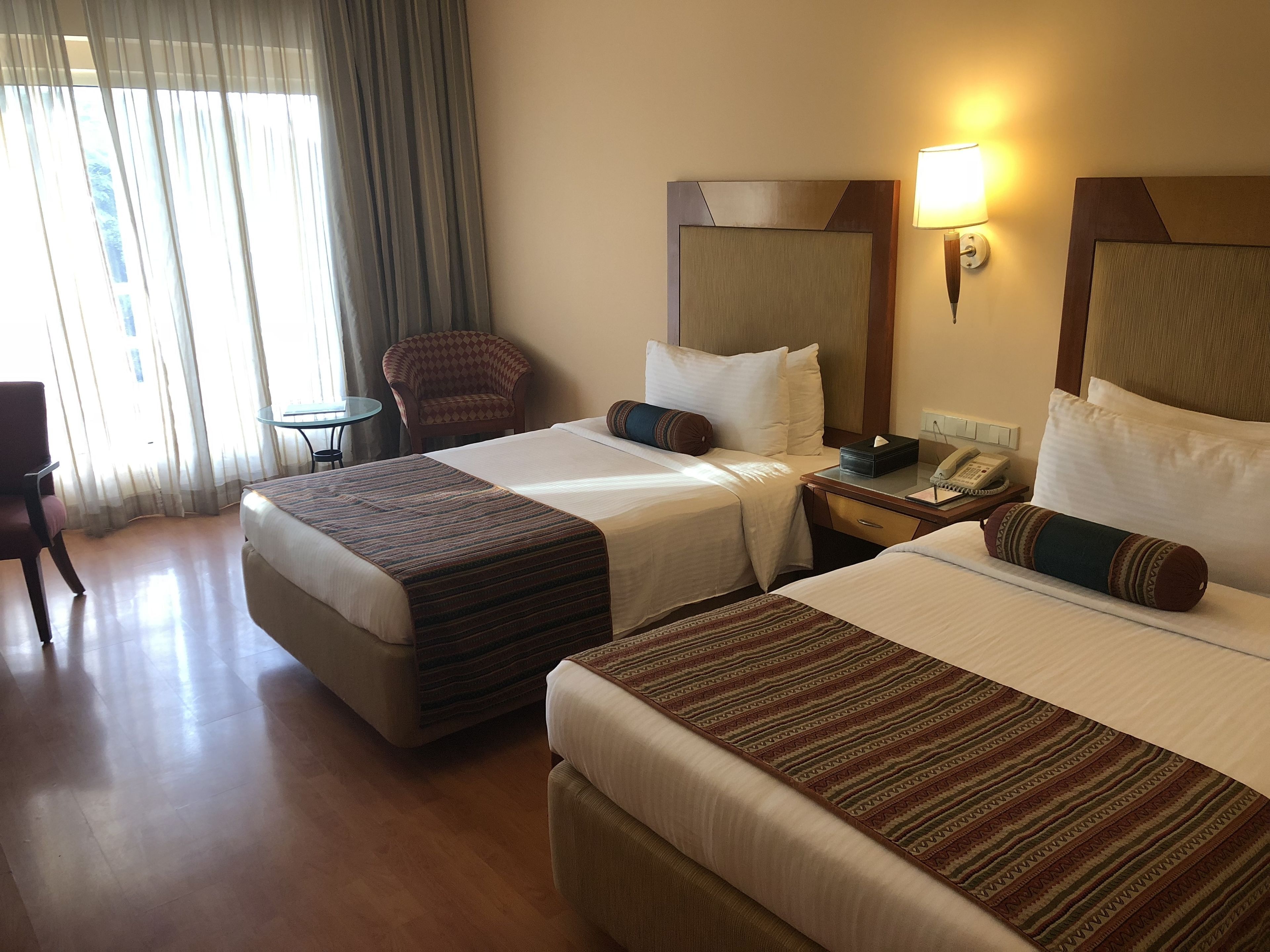 Egyptian cotton sheets, premium bedding, minibar, in-room safe