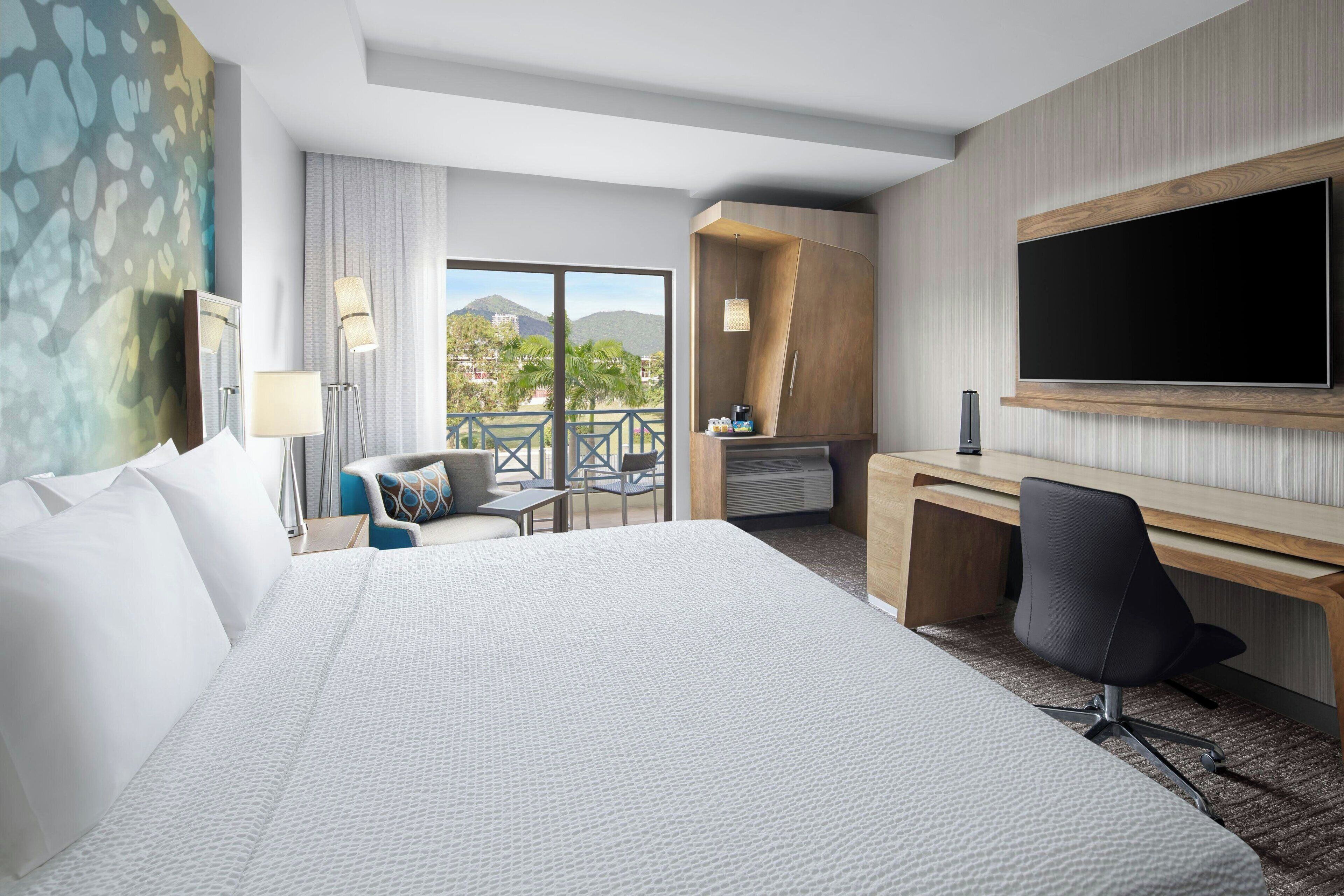 Pillow-top beds, in-room safe, desk, laptop workspace