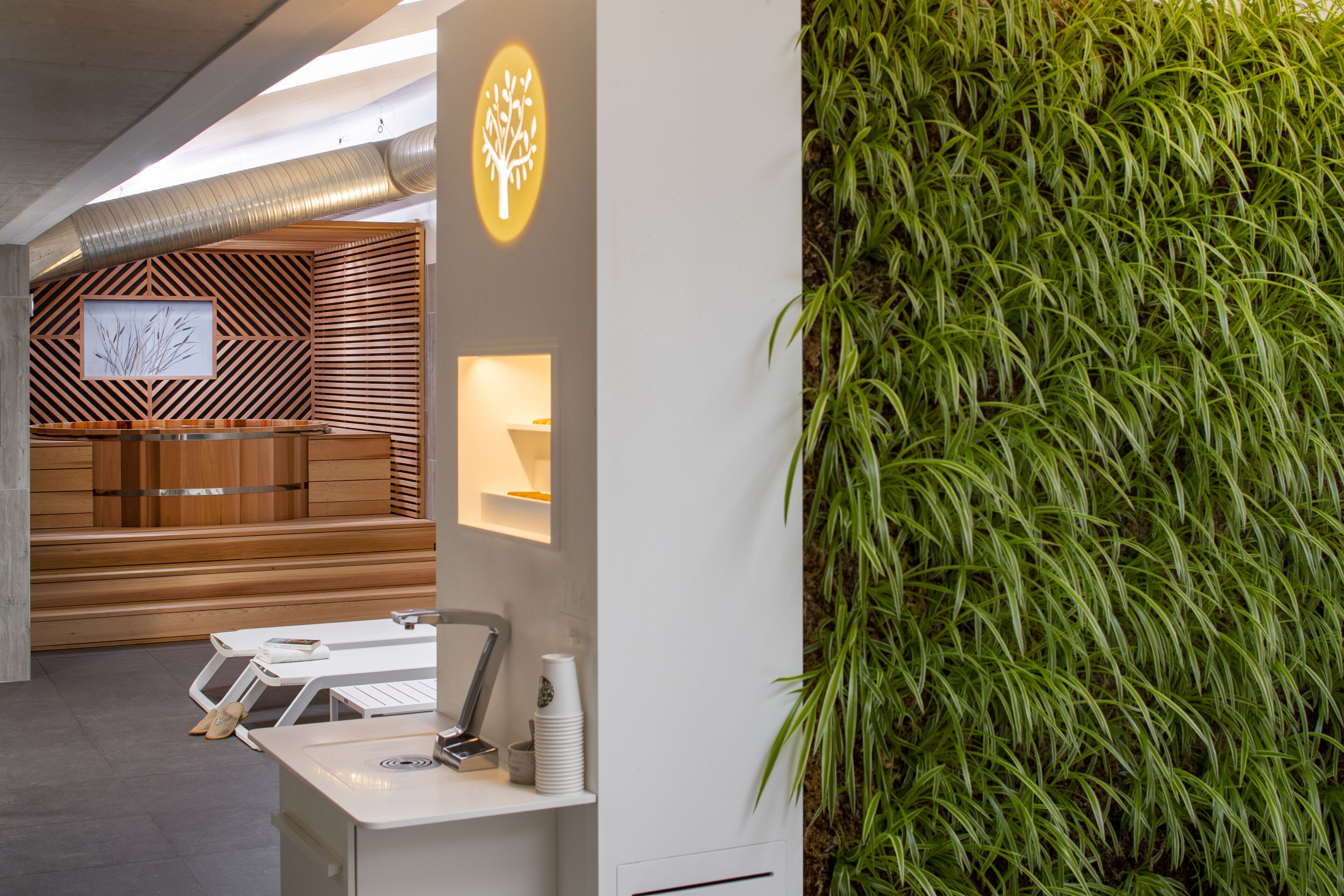 sauna, hot tub, steam room