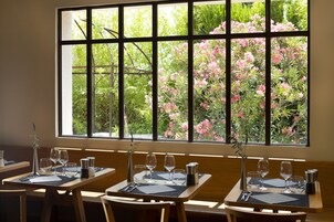 Breakfast and dinner served, French cuisine