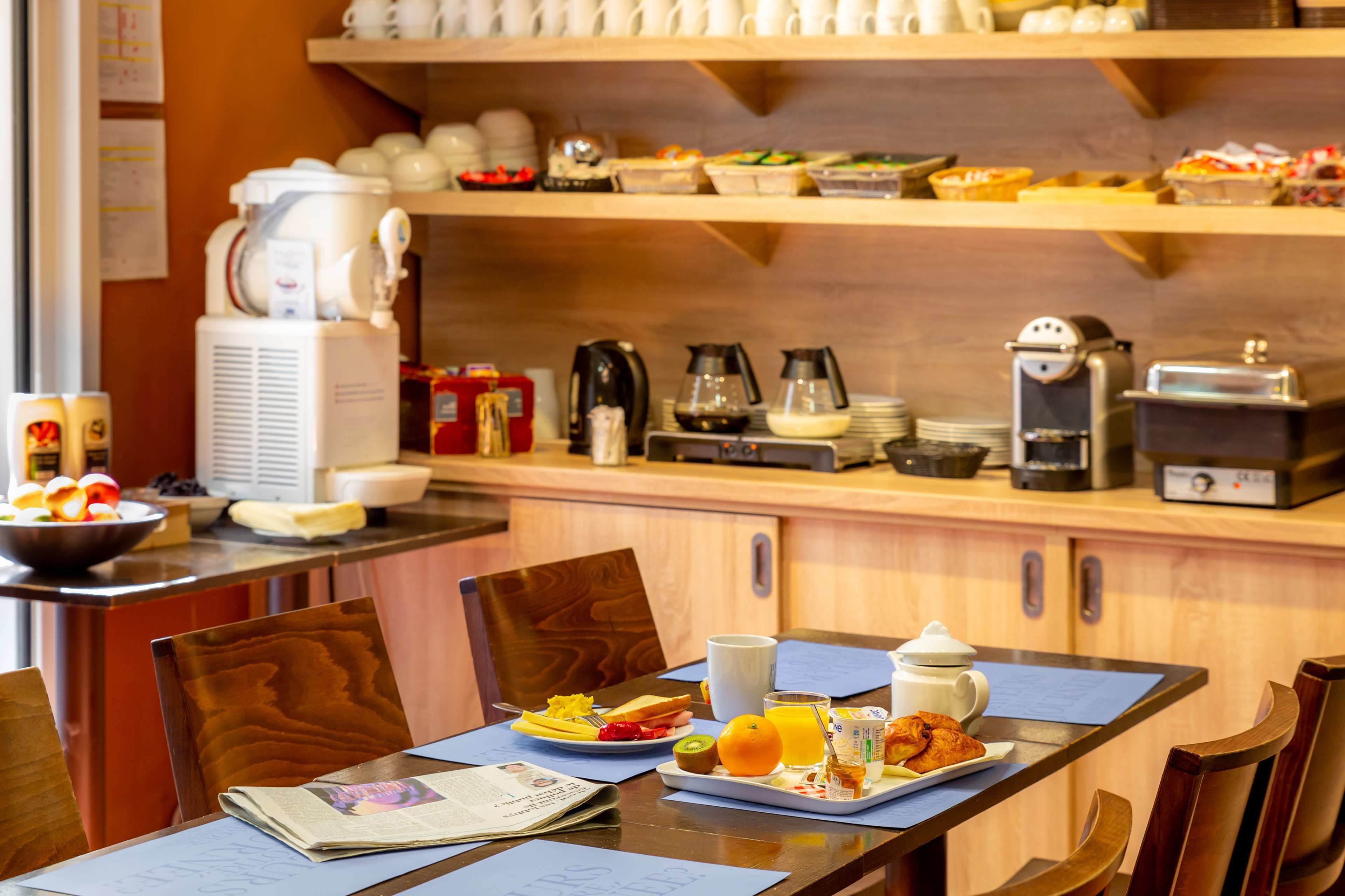 daily buffet breakfast (eur 12 per person)